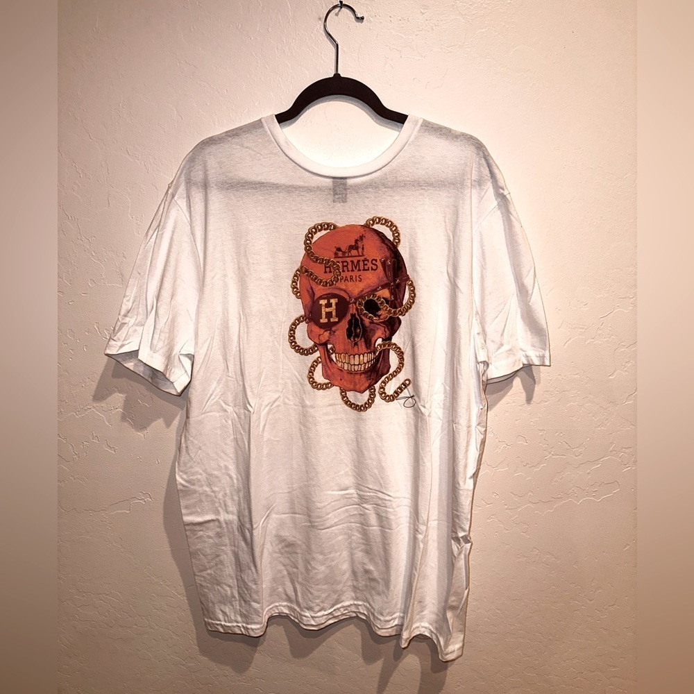 NWT HERMÉS Custom Tee 100% Cotton​ - Picture 2 of 4